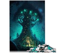 Puzzle educativo de 1000 piezas para adultos "Llamada del árbol del mundo", 26 x 38 cm, juego sofisticado y divertido en familia para adolescentes a partir de 14 años