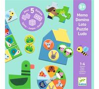 Puzzle En la Granja - Puzzle progresivo - Djeco - +3 años