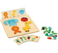 Puzzle encastrement GEOBASIC Djeco