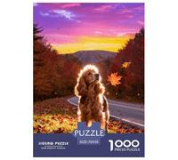 Puzzle English Cocker Spaniel 1000 Piezas - para Adultos Y Niños Puzzle De Camino del Bosque, Juego Divertido E Instructivo, Arte Decorativo, Regalo para Hombre 70x50cm/1000pcs