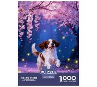 Puzzle English Springer Spaniel 1000 Piezas - para Adultos Y Niños Rompecabezas De Bosque, Juguete EduGatoivo, Arte Decorativo, Regalo Original 38x26cm/1000pcs