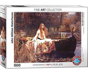 Puzzle Eurographics - John William Waterhouse: Waterhouse : The Lady of Shalott, 1888, 1.000 piese (6000-1133)