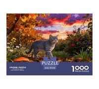 Puzzle Europeo Pelo Corto 1000 Piezas - para Adultos Puzzle De Huerto Otoño, Desafío Mental Y Juego Complejo, Arte Decorativo, 70x50cm/1000pcs