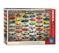 Puzzle - Evolución De Camiones Pickup - 1000 Piezas