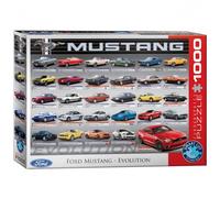 Puzzle - Evolución De Ford Mustang - 1000 Piezas