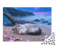 Puzzle Exótico Pelo Corto 1000 Piezas - para Adultos Y Niños Puzzles, Divertido, Desafiante E Instructivo Decorativo, Regalo Ideal 70x50cm/1000pcs