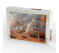 Puzzle · Expediciones de Ciencia ficción | Colonia Marciana · 1000 piezas · Tamaño de colocación 64 × 48 cm · Puzzle CALVENDO