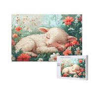 Puzzle Flor 3000 Piezas Oveja Grande Rompecabezas Adultos de Madera, Puzzles Juegos Divertidos/Relajantes/Desafiantes para Adultos y Principiantes, como Regalo para Amigos y Seres Queridos 2T-667