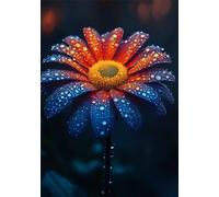 Puzzle Flor Puzzle 1000 Piezas Crisantemo Rompecabezas Adultos Pieza de Madera Juguete Desafiante, Entretenimiento en Familia Rompecabezas, Imposible Jigsaw para Decoración del Hogar Regalo U-1085