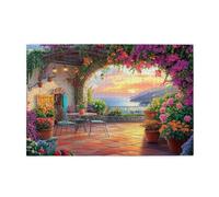 Puzzle Flor Puzzle 5000 Piezas Atardecer Imposible, DIY Obra de Arte de Juego de Rompecabezas para Adultos, Rompecabezas de Alta Definición Multicolor, Regalo Mujer Decoracion Hogar 105x156cm E-847