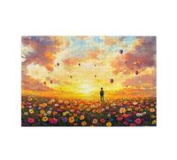 Puzzle Flor Puzzle 6000 Piezas Atardecer Imposible, DIY Obra de Arte de Juego de Rompecabezas para Adultos, Rompecabezas de Alta Definición Multicolor, Regalo Mujer Decoracion Hogar 105x179cm E-511