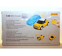 herpa- Mini Cooper Puzzle Fun 3D 80657074-Mini, Amarillo (80657074)