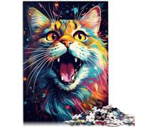 Puzzle Galaxy Monkey 1000 piezas Jigsaws for Adults 10.27 in x 14.96 in Cardboard Puzzles for Adults and Kids Age 14 Years Up Puzzle Stress Reliever Difficult Challenge