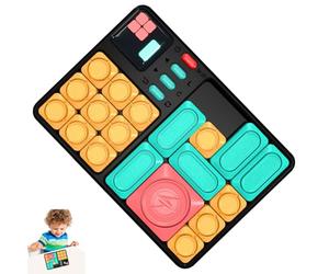 Puzzle Game - Detén lo aburrido en la pantalla, entrenador lógico electrónico portátil con más de 500 niveles, gadget de viaje portátil | para niños y adultos, idea de regalo de