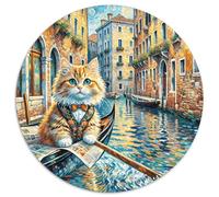 Puzzle Gatito 1000 Piezas para Adultos Y Niños Juego EduGatoivo De Cochetón Rompecabezas Gatito Bote Decorativo Regalo para Hombre 1000pcs (67.5x67.5cm)