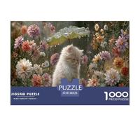 Puzzle Gatito De 1000 Piezas Interesante Rompecabezas Hombres Y Mujeres De 1000 Piezas Juego Regalo 38x26cm/1000pcs