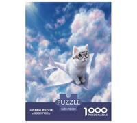 Puzzle Gatito De 1000 Piezas Interesante Rompecabezas Hombres Y Mujeres De 1000 Piezas Obra De Artee Entretenimento 70x50cm/1000pcs