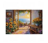 Puzzle Girasol Puzzle 200 Piezas Océano Imposible, DIY Obra de Arte de Juego de Rompecabezas para Adultos, Rompecabezas de Impresión de Alta Definición Multicolor, Decoracion Hogar 35x25cm D-208
