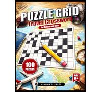 Puzzle Grid: Travel Crossword For Adults and Kids