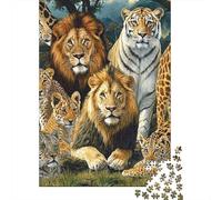 Puzzle Grupo de animaleses Salvajes De 1000 Piezas Animales Rompecabezas Adultos De 1000 Piezas Juego Hobby 70x50cm/1000pcs