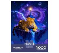 Puzzle Guepardo 1000 Piezas - para Adultos Puzzles De Isla Flotante, Desafiante Y Estimulante, Decorativo, Regalo Ideal 70x50cm/1000pcs