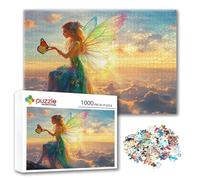 Puzzle Hada Puzzle 4000 Piezas Paisaje, Rompecabezas Imposible Desafiante, Adultos Madera jigsaw, Juegos de Rompecabezas para Toda la Familia con Reducción de Presión, Regalos para Mujeres Hombres L-0