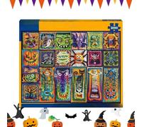 Puzzle Halloween 1000 Piezas Ganchillo Escalofriante Festivo