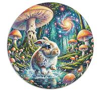 Puzzle Holandés Enano 1000 Piezas para Adultos Y Niños Juego Difícil De Cochetón Puzzles Holandés Bosque Setas Decorativo Regalo para Hombre 1000pcs (67.5x67.5cm)
