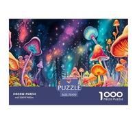 Puzzle Hongo Gigante Estriado De 1000 Piezas Interesante Rompecabezas para Adultos De 1000 Piezas Obra De Arte Entretenimento 70x50cm/1000pcs