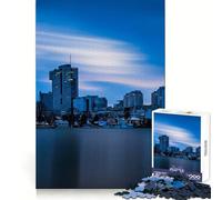 Puzzle Horizonte de Viena al Atardecer para Adolescentes, 1000 Piezas, Actividad Relajante para desarrollar la Capacidad de razonamiento, Bordes definidos, (38x52cm)