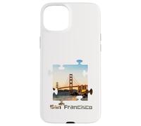 Puzzle Horizonte San Francisco California Puente Golden Gate Carcasa para iPhone 15 Plus