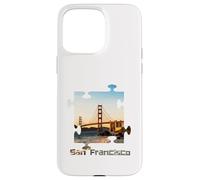 Puzzle Horizonte San Francisco California Puente Golden Gate Carcasa para iPhone 15 Pro MAX