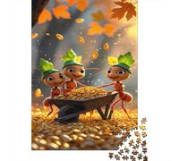 Puzzle Hormigas cosechando Semillas De 1000 Piezas Interesante Rompecabezas Adultos De 1000 Piezas Juego Entretenimento 38x26cm/1000pcs