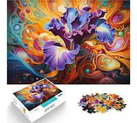 Puzzle Imagine Flowers 1000 piezas 14.96" x 20.47" Puzzles de cartón para adultos y niños a partir de 14 años Puzzle rompecabezas para adultos