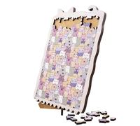 Puzzle In Legno Animali - Gioco Decorativo Legno per Casa, Puzzle Interattivo Legndo per Adulti Bambini, Decorativo Puzxzle | Puxzzle per Adulti Adolescenti Famiglie Riunioni Compleanni Vacanze