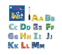 Puzzle infantil de juguete educativo, juego educativo letras y alfabeto para aprendizaje preescolar | Juego de despertar de 3 a 6 años con dibujos animados para casa, dormitorio y salón