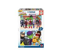 Puzzle infantil - EDUCA - 2x20 piezas - Ppidey & Amazing Friends - Marvel