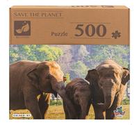 Puzzle infantil elefantes 500 piezas cb toys