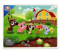 Puzzle Infantil Granja Animada 60 Piezas | Rompecabezas Educativo para Niños +3 Años | Puzle Infantil para Juego y Desarrollo de Concentración, Lógica y Motricidad