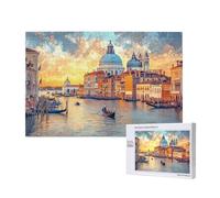 Puzzle Italia 3000 Piezas Paisaje Grande Rompecabezas Adultos de Madera, Puzzles Juegos Divertidos/Relajantes/Desafiantes para Adultos y Principiantes, como Regalo para Amigos y Seres Queridos 2T-919