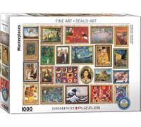 Puzzle Jigsaw 1000 Piezas Masterpieces Eurographics 68 cm x 49 cm