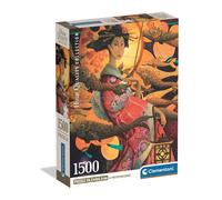 Clementoni - Koinobori Dance Collection, Puzzle 1500 Piezas para Adultos, Diseño Artístico Japonés, Imágenes de Alta Definición, Materiales Sostenibles, 59,2 x 84,3 cm, 31689