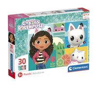 Clementoni - Puzzle Infantil 30 Piezas La Casa de Muñecas de Gabby - Desde 3 años (20281)