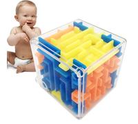 Puzzle Laberinto - Bola Laberinto Juguetes Laberinto Inteligentes para Niños Laberinto de Caminar Cubo de Rotante Inteligente, Kit Tablero para Bloques Alfombrilla para Bordado de SC