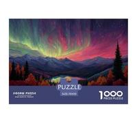 Puzzle Lake Otoño Bosque De 1000 Piezas Interesante Rompecabezas Hombres Y Mujeres De 1000 Piezas Obra De Arte Hobby 70x50cm/1000pcs