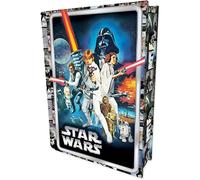 Puzzle libro lenticular prime 3d star wars poster de cartelera 300 piezas