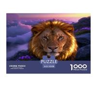 Puzzle León 1000 Piezas - para Adultos Puzzle De Montañas, Juego Divertido E Instructivo Decorativo, 52x38cm/1000pcs