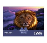 Puzzle León 1000 Piezas - para Adultos Puzzle De Montañas, Juego Educativo, Desarrolla La Concentración Arte Decorativo, 70x50cm/1000pcs