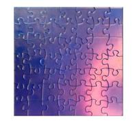 Puzzle Loco Transparente - Puzzle Acrílico en- Único, Formación del Cerebro de Claro - Puzzles Portátiles en Estilo esotérico, de mejora de Enfoque para Les a