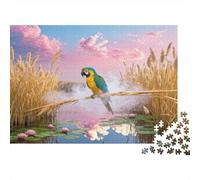 Puzzle Loro 1000 Piezas - para Adultos Y Niños Puzzle De Cañaveral, Juego Educativo Y Juego Familiar Arte Decorativo, 38x26cm/1000pcs